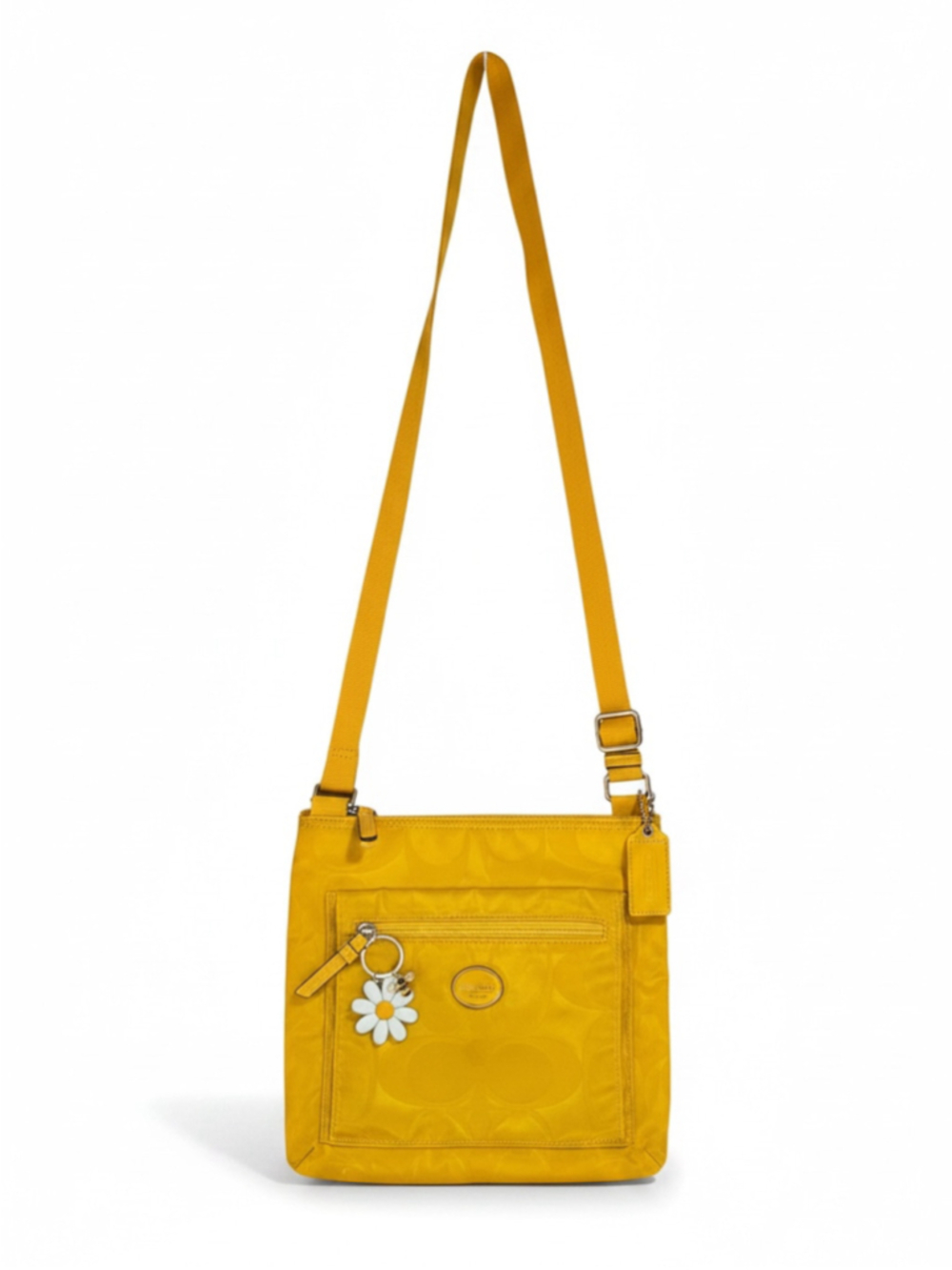 Women's Coach Crossbody Bag With Daisy & Bumble Bee Charm